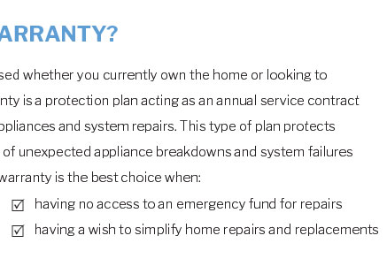 home warranty menifee